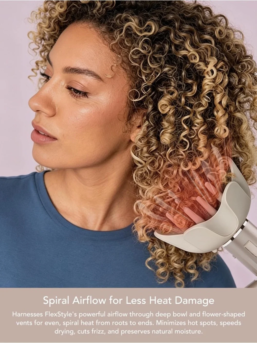 Curl-Defining Diffuser Attachment made for Shark FlexStyle HD400